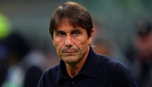 Antonio Conte perplesso - foto LaPresse - Fattidipallone.it