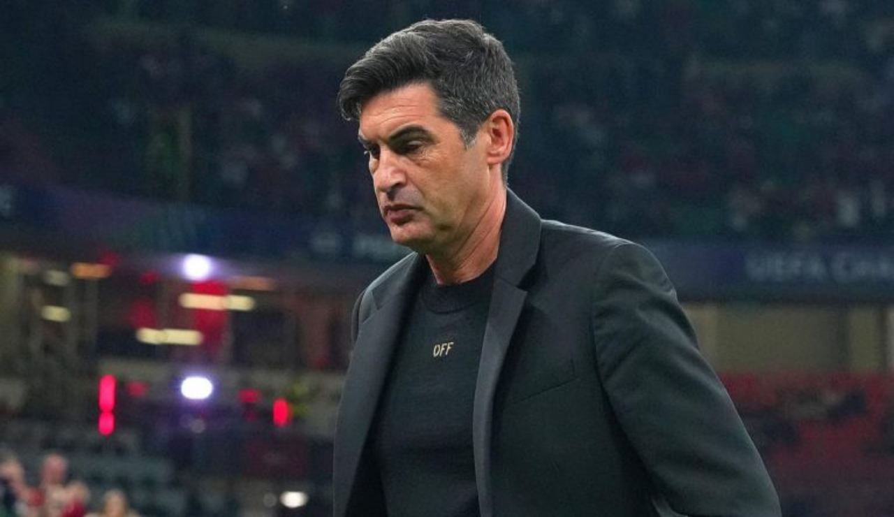 Paulo Fonseca pensieroso - foto LaPresse - Fattidipallone.it