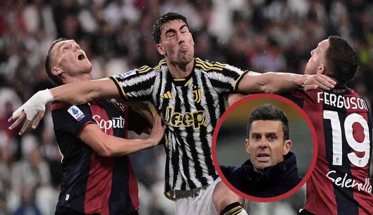 Vlahovic e Motta - foto LaPresse - Fattidipallone.it