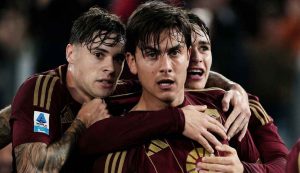 Dybala, Zalewski e Pisilli - foto LaPresse - Fattidipallone.it