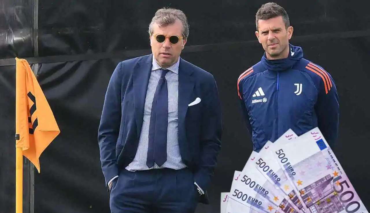 Giuntoli e Motta - foto SpazioJ - Fattidipallone.it