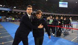 Antonio Conte e Thiago Motta - foto LaPresse - Fattidipallone.it