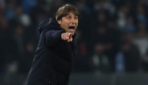 Antonio Conte carico - foto LaPresse - Fattidipallone.it