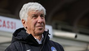 Gian Piero Gasperini serio - foto LaPresse - Fattidipallone.it