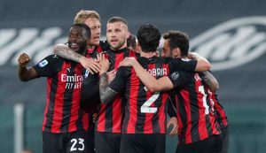 Giocatori del Milan - foto LaPresse - Fattidipallone.it