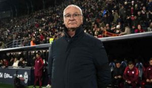 L'allenatore della Roma Claudio Ranieri - foto LaPresse - Fattidipallone.it